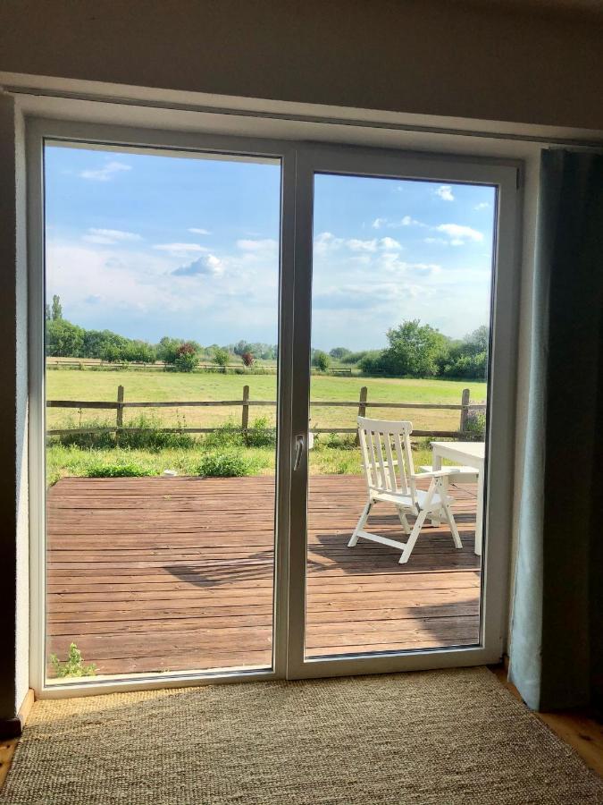 Neu - Ferien Auf Dem Bruderhof Am Pritzerber See Hohenferchesar Bagian luar foto